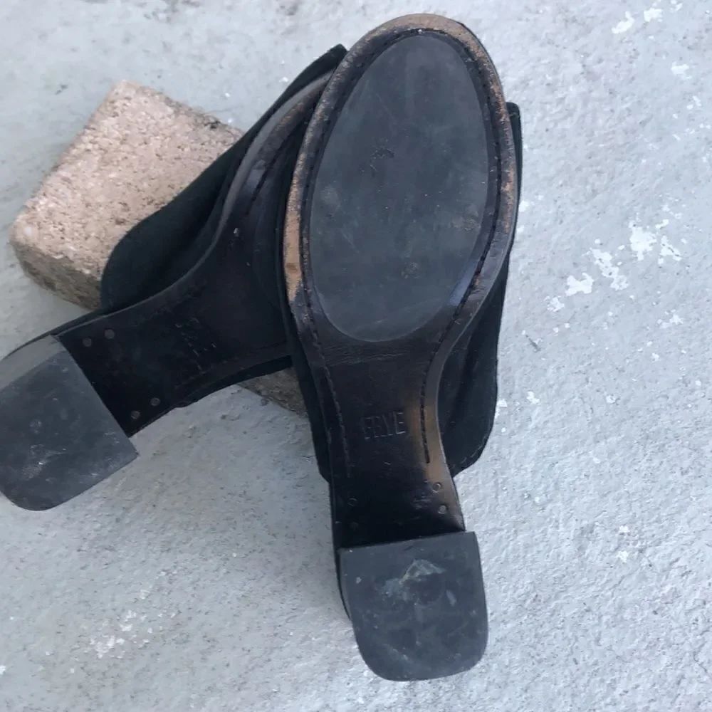 Frye Amy black suede - Picture 6 of 7